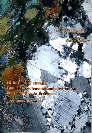 La unidad del Fornás. Evolución tectonometamórfica del SO del complejo de Órdenes, de Gómez Barreiro | portada del libro