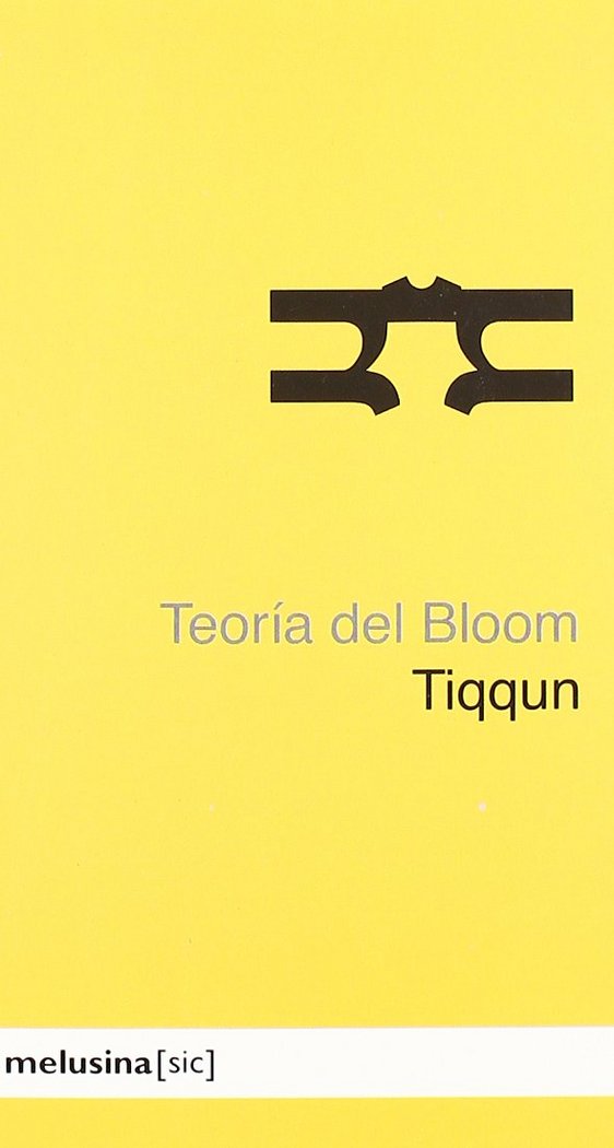 Teoría del Bloom, de Tiqqun | portada del libro