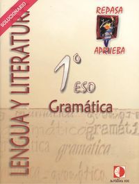 Repasa y aprueba, cuaderno de gramática, 1 ESO. Libro del profesor, de Sánchez Pérez | portada del libro