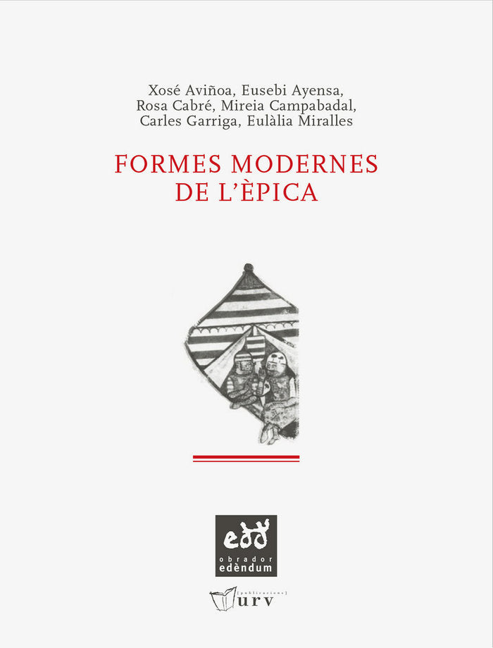 Formes modernes de l'èpica, de AVIÑOA, XOSE | portada del libro