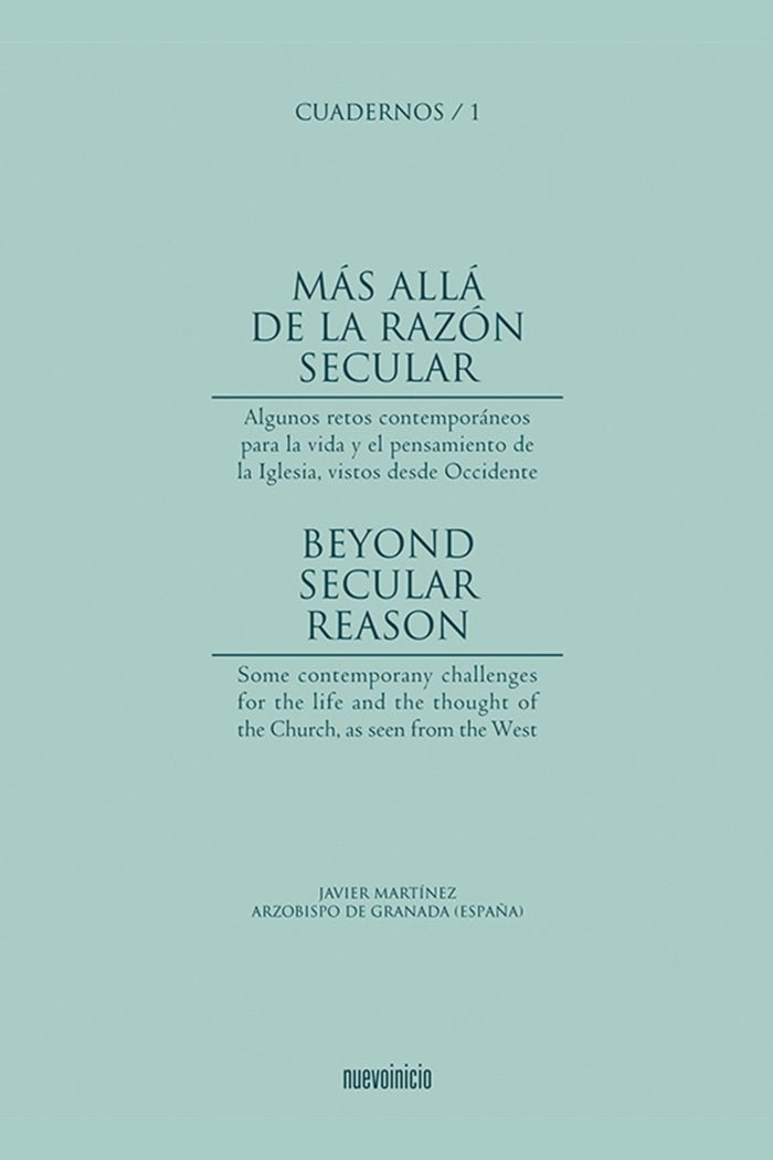 MAS ALLA DE LA RAZON SECULAR, de MARTINEZ FERNANDEZ | portada del libro