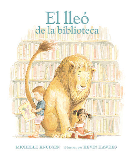 El lleó de la biblioteca, de Michelle Knudsen | portada del libro