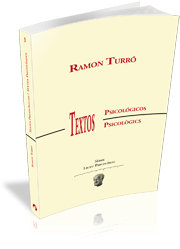 Ramon Turró. Textos Psicòlogics-Textos Psicológicos | portada del libro