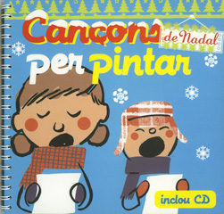 Cançons de nadal per pintar, de Roig Ayuso | portada del libro