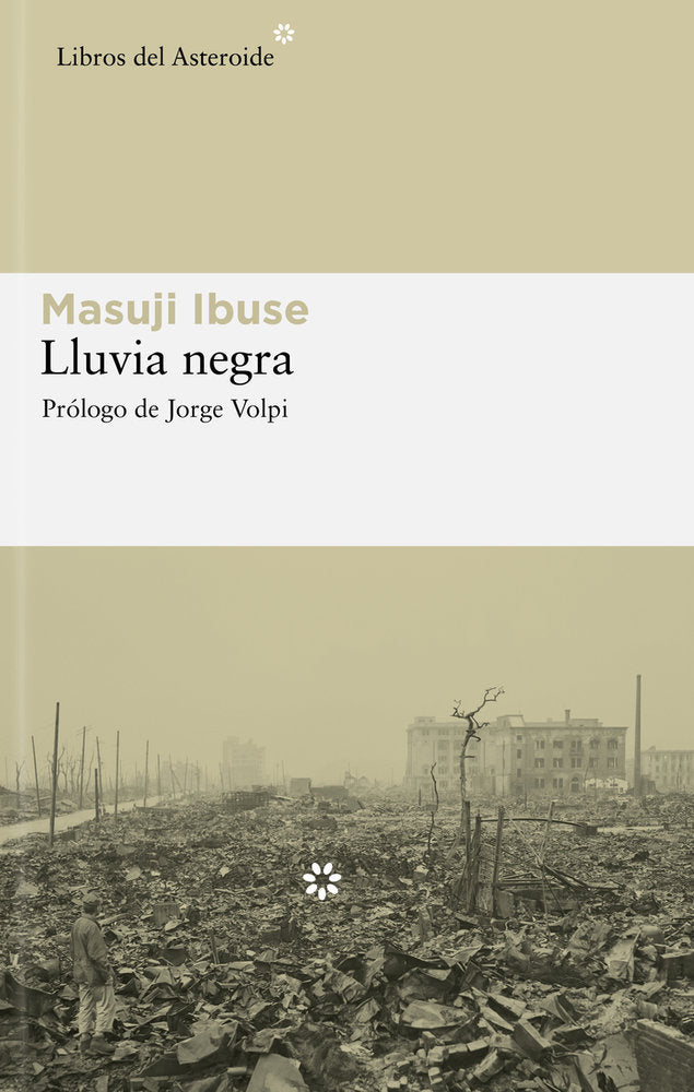 Lluvia negra, de Ibuse, Masuji | portada del libro