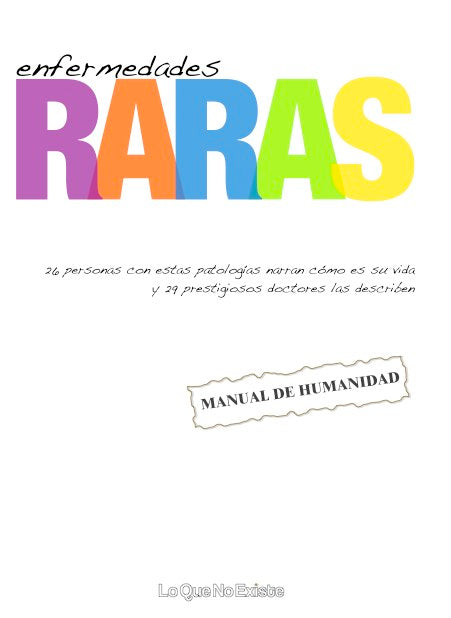 Enfermedades RARAS, de Varios autores | portada del libro