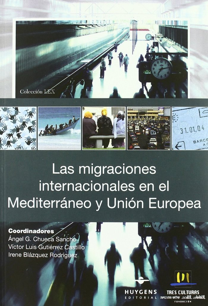 Las migraciones en el Mediterráneo y Unión Europea, de Chueca Sancho | portada del libro