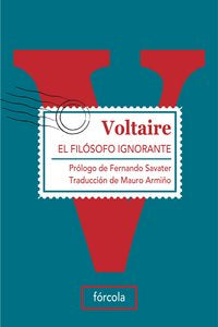 FILOSOFO IGNORANTE, de Voltaire | portada del libro