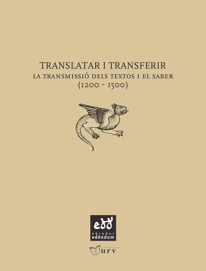 Translatar i transferir, de AA. VV. | portada del libro