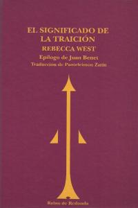 El significado de la traición, de West | portada del libro