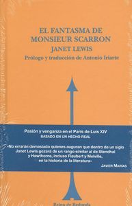 El fantasma de monsieur Scarron, de Lewis | portada del libro