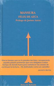 Mansura, de de Azúa | portada del libro