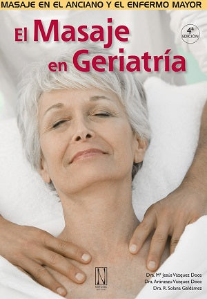 El Masaje en Geriatría, de María Jesus | portada del libro