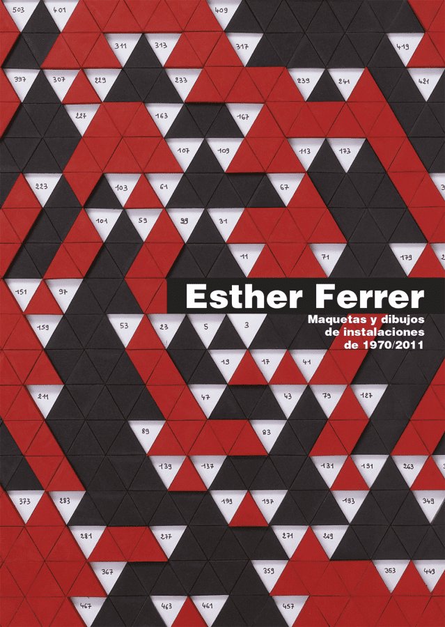 MAQUETAS Y DIBUJOS DE INSTALACIONES1970-2011, de FERRER, ESTHER | portada del libro
