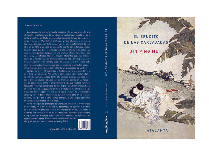 Jin Ping Mei. Tomo I, de Erudito de las carcajadas | portada del libro