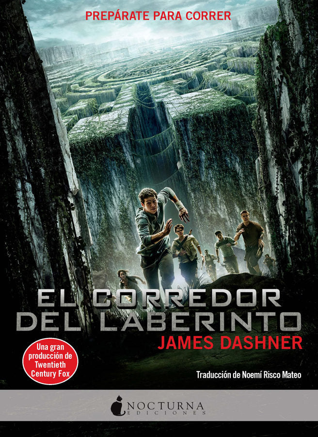 El corredor del laberinto, de Dashner, James | portada del libro
