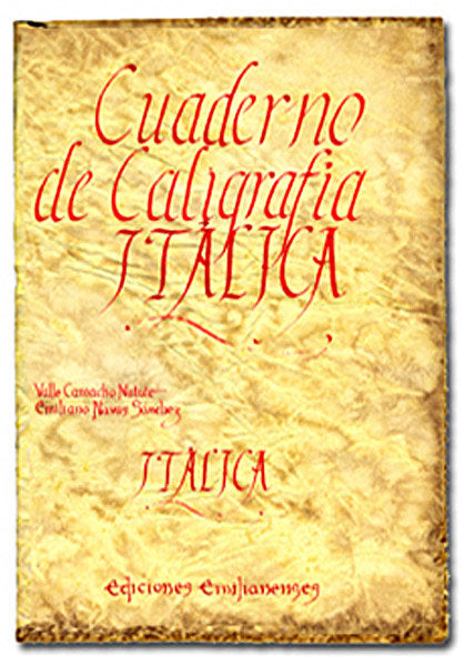 CUADERNO DE CALIGRAFIA ITALICA, de CAMACHO MATUTE, MARIA DEL VALLE | portada del libro