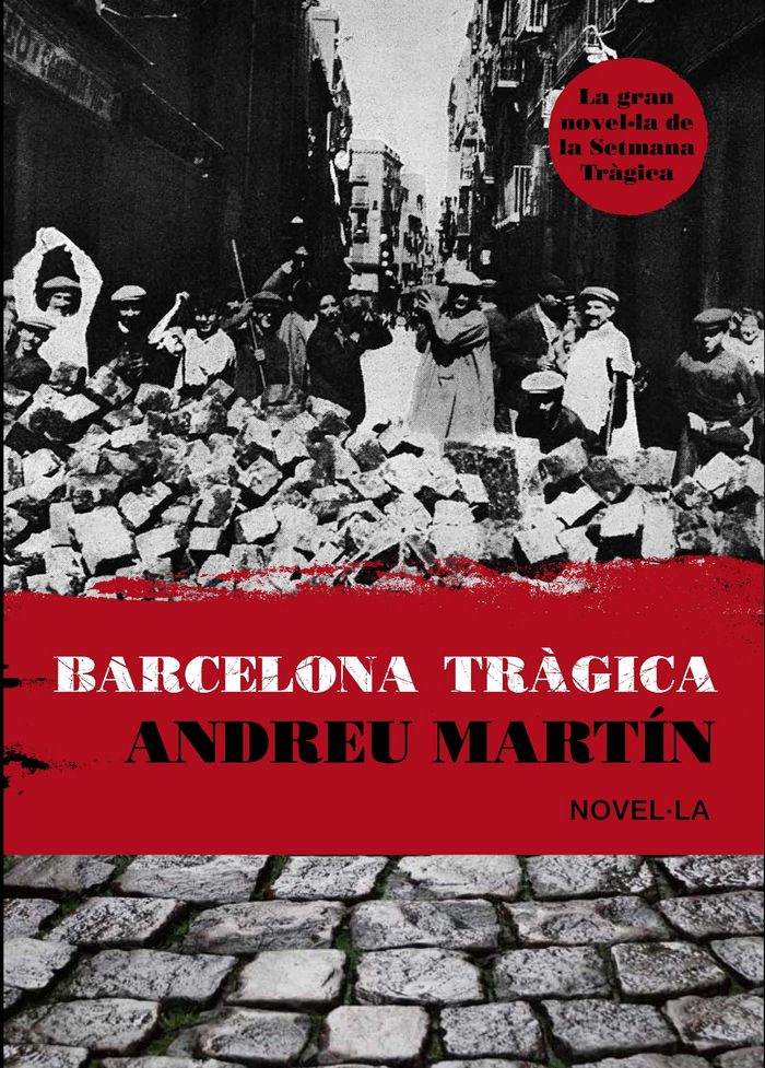 Barcelona tràgica, de Andreu Martín | portada del libro