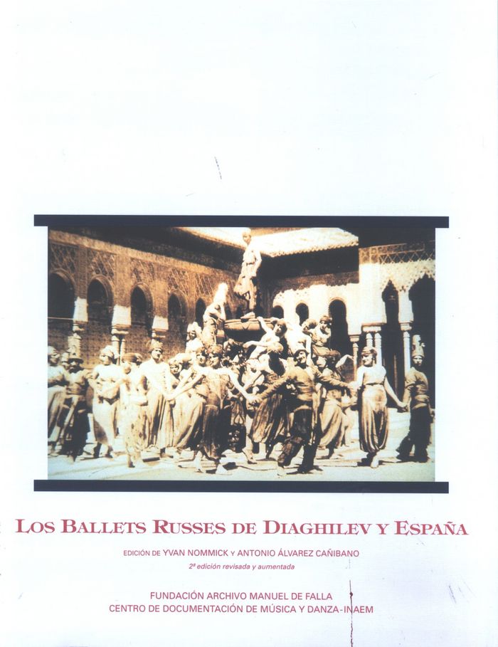 Los ballets russes de Diaghilev y España | portada del libro