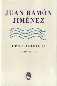 EPISTOLARIO II. 1916-1936, de JIMENEZ, JUAN RAMON | portada del libro