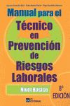 Manual para el técnico en prevención de riesgos laborales. Nivel básico, de GONZALEZ RUIZ, AGUSTIN | portada del libro