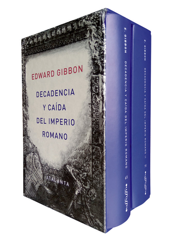 Decandencia y caída del Imperio Romano. 2 Tomos, de Gibbon, Edward | portada del libro