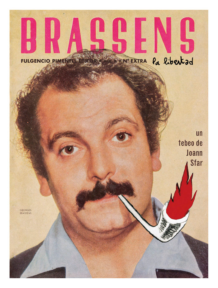 Brassens, la libertad, de Sfar, Joann | portada del libro