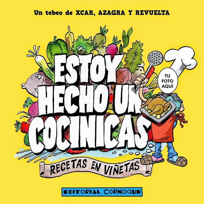 Estoy hecho un cocinicas, de CARLOS PEREZ AZNAR | portada del libro