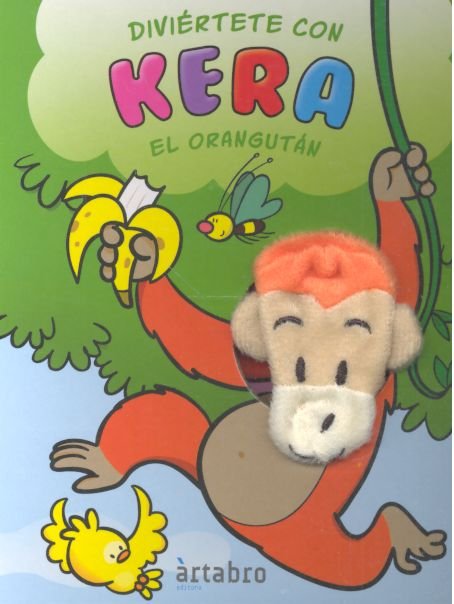 Diviértete con Kera el orangután, de Heymans, Adrienne | portada del libro