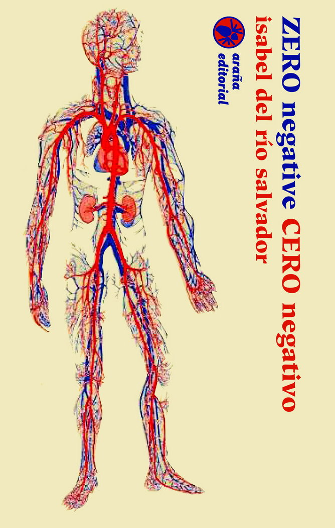 Cero negativo, de del Río Salvador | portada del libro