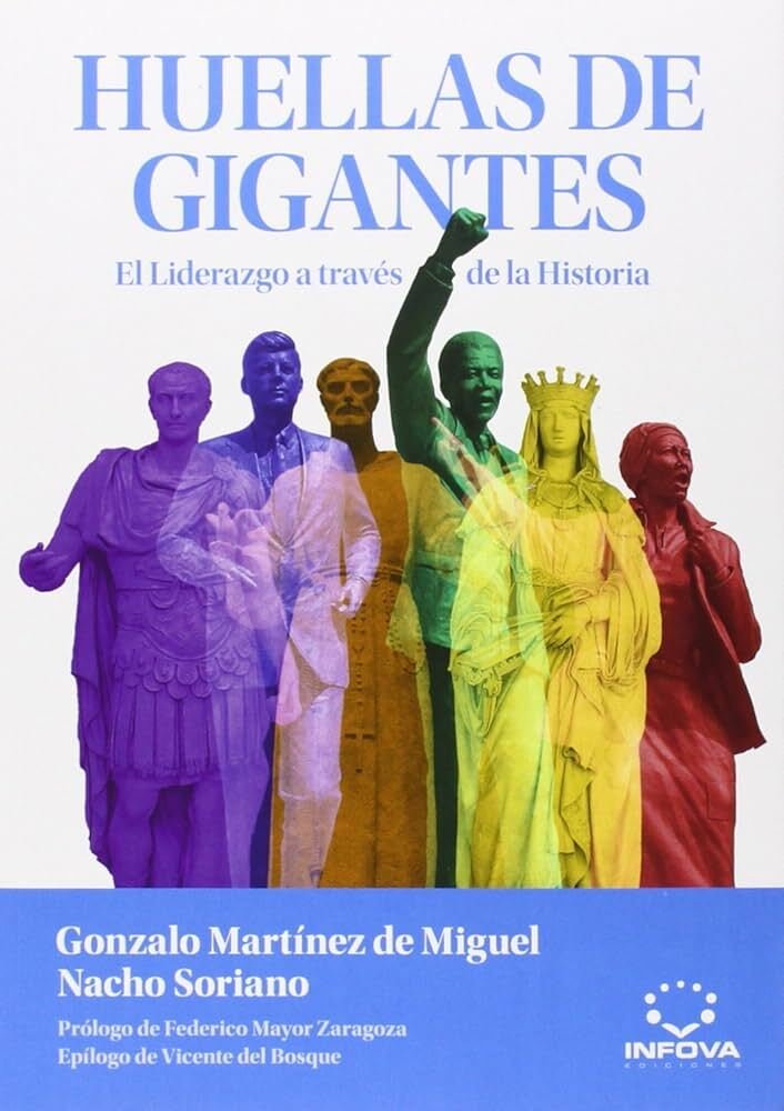 HUELLAS DE GIGANTES, de Martínez de Miguel | portada del libro