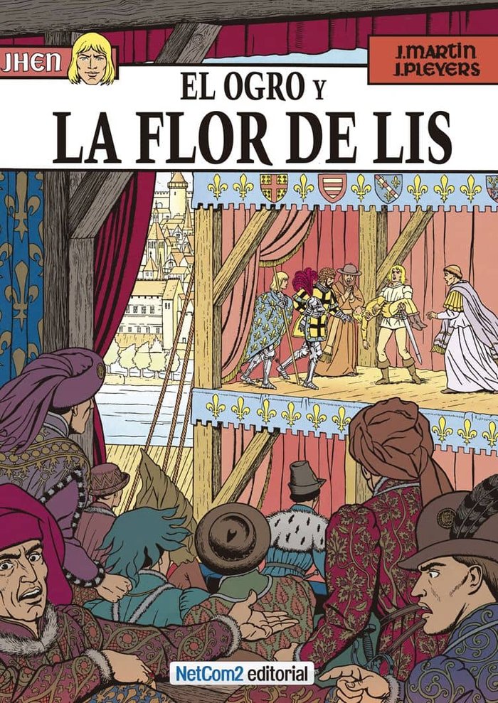 El ogro y la flor de lis, de MARTIN, JACQUES | portada del libro