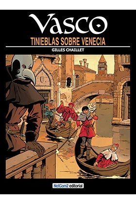 TINIEBLAS SOBRE VENECIA, de CHAILLET | portada del libro