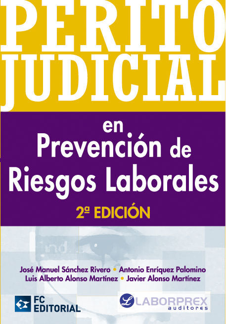 Perito judicial en Prevención de Riesgos Laborales, de Enriquez Palomino, Antonio | portada del libro