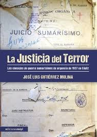 La Justicia del Terror, de Gutiérrez Molina | portada del libro