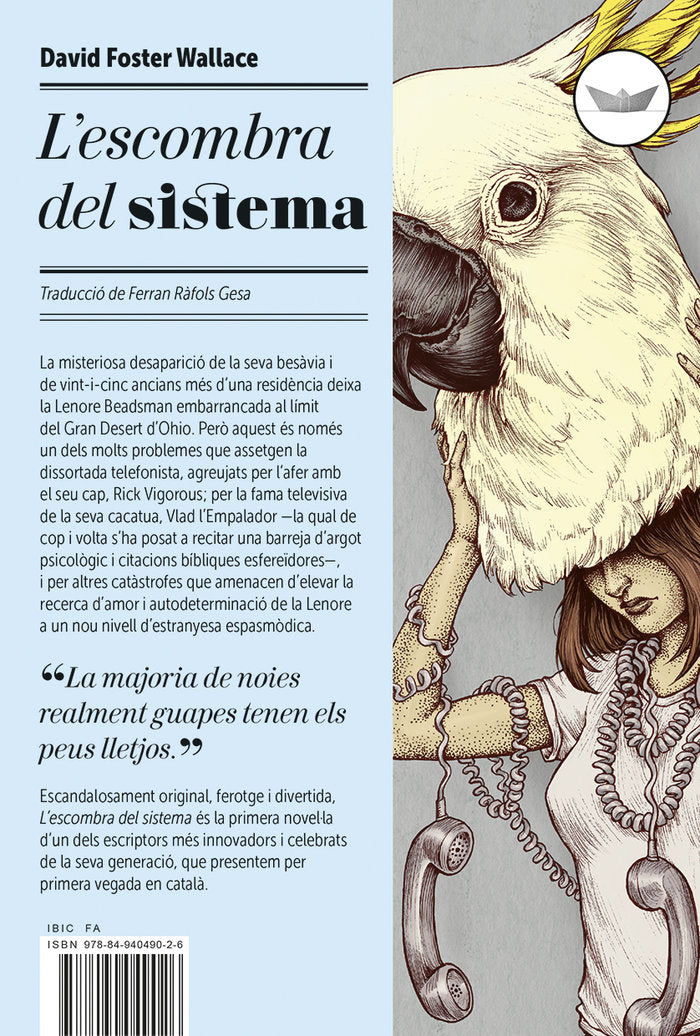 L'escombra del sistema, de Foster Wallace, David | portada del libro