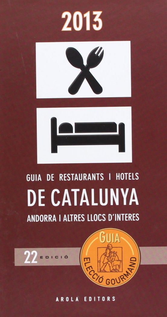 Guia elecció Gourmand 2013, de Llovell | portada del libro