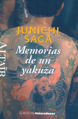 Memorias de un yakuza, de Saga, Junichi | portada del libro