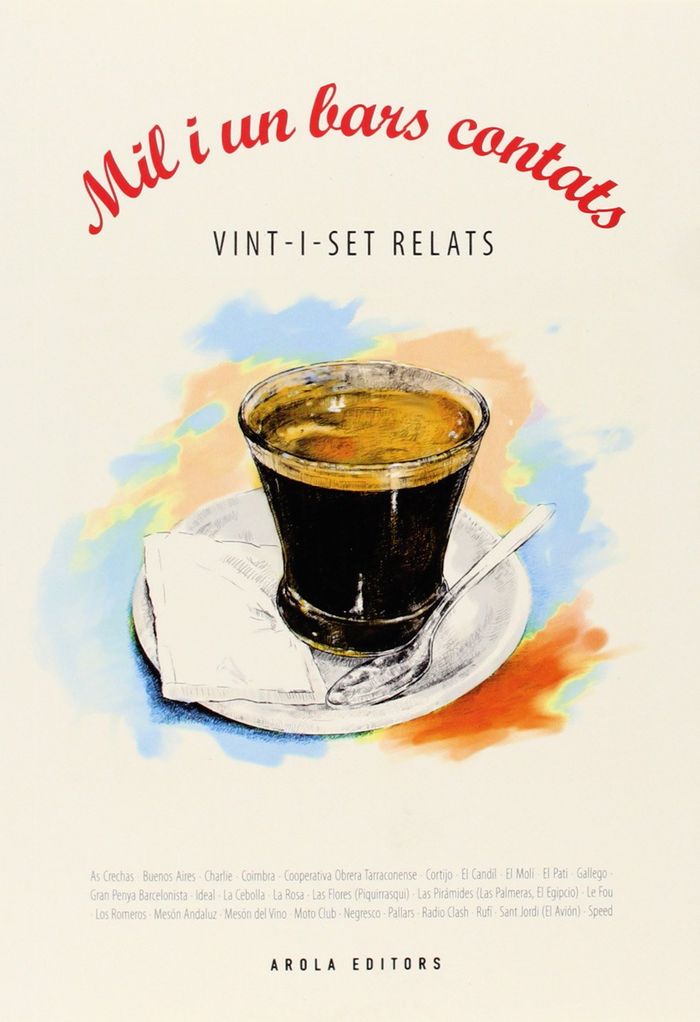 Mil i un bars contats, de DD | portada del libro