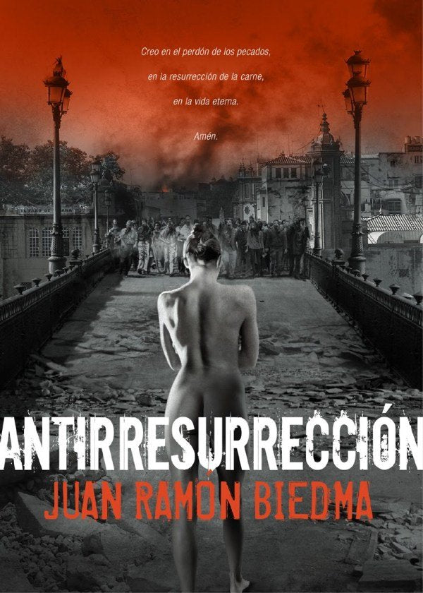 ANTIRRESURRECION, de JUAN RAMóN BIEDMA | portada del libro
