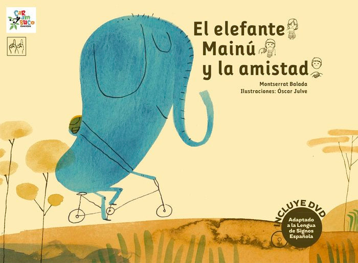 El elefante Mainú y la amistad, de Balada Herrera, Montserrat | portada del libro
