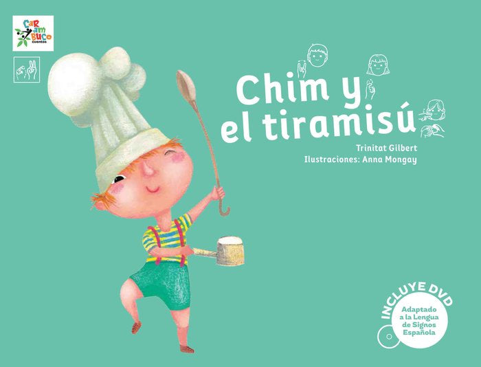 Chim y el tiramisú, de Gilbert i Martínez, Trinitat | portada del libro