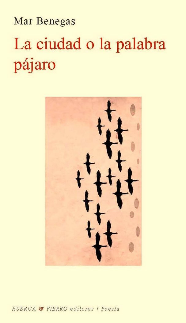 LA CIUDAD O LA PALABRA PAJARO, de Benegas Ortiz | portada del libro