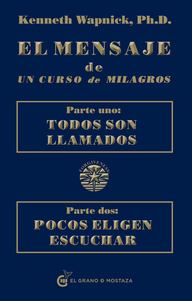 Mensaje de Un curso de milagros, de Wapnick, Kenneth | portada del libro