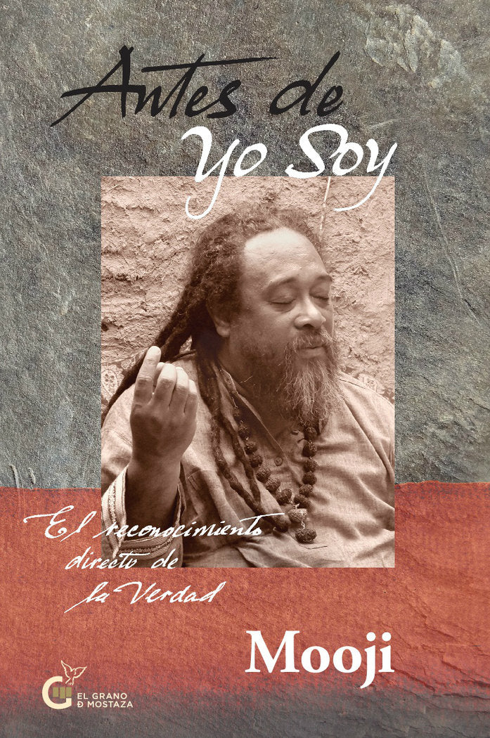 Antes de yo soy, de Mooji | portada del libro