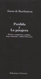 PERDIDA Y LA PASAJERA, de JUANA DE IBARBOUROU | portada del libro