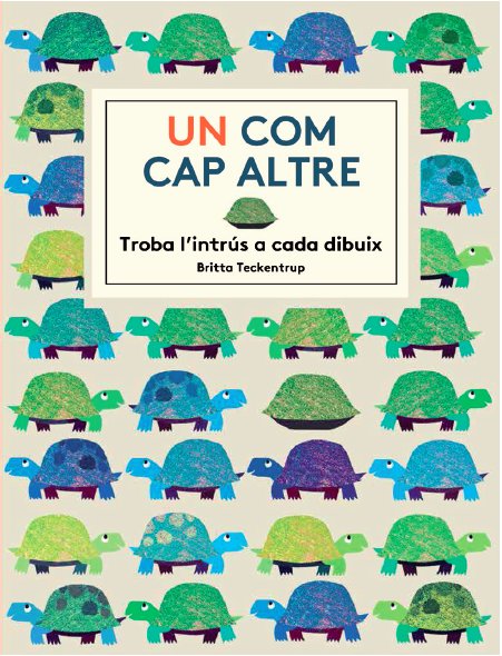 Un com cap altre, de Britta Teckentrup | portada del libro