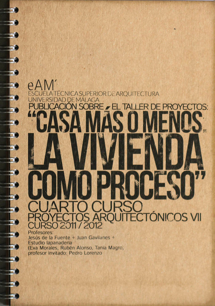 CASA MÁS O MENOS, de Varios,Autores | portada del libro