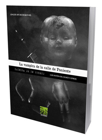 La vampira de la calle de Poniente, de Antón del Olmet | portada del libro