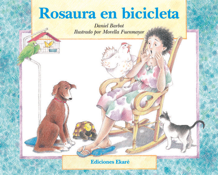 Rosaura en bicicleta, de Daniel Barbot | portada del libro
